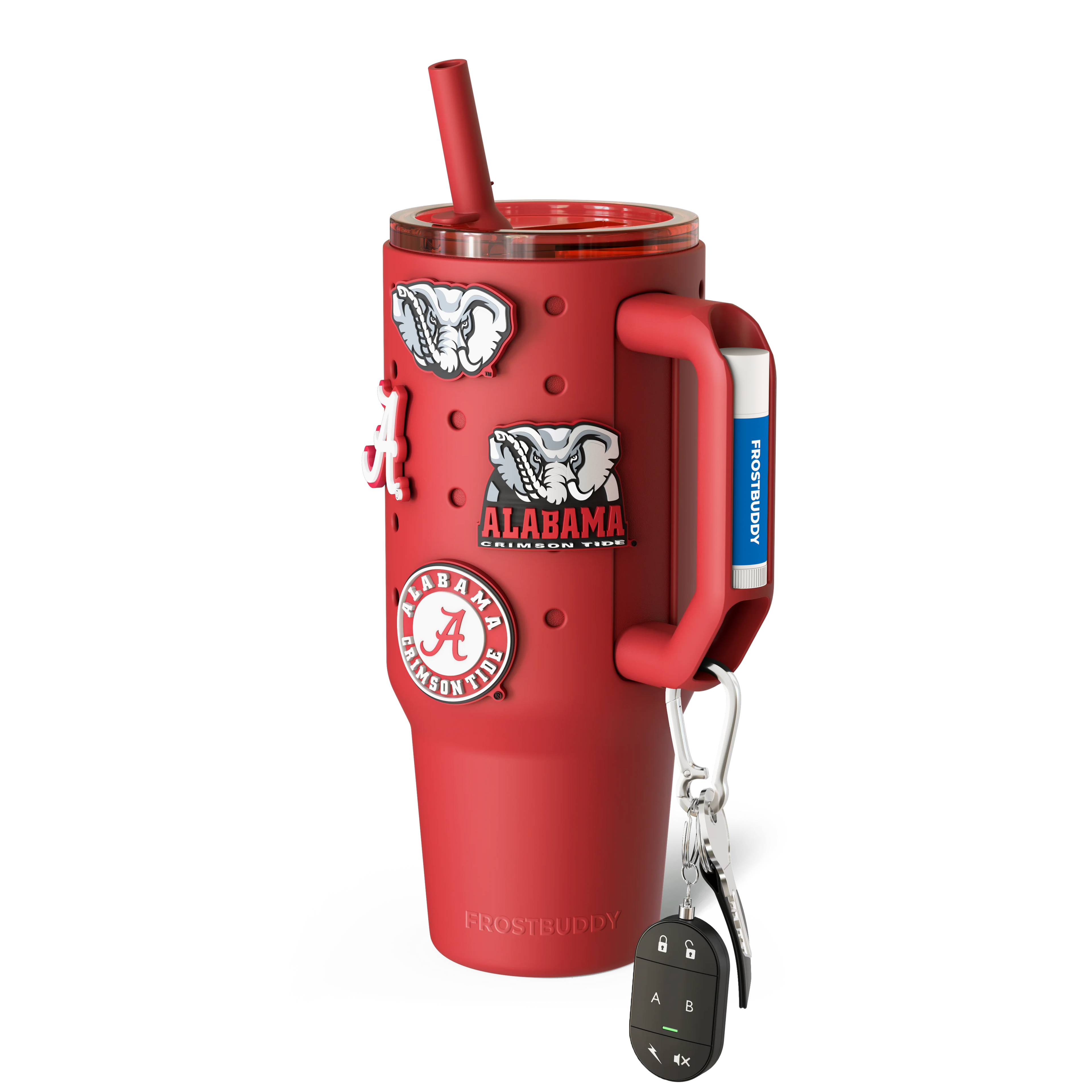 Thicc Buddy 40oz | Alabama Crimson Tide | Skin + Budz Bundle