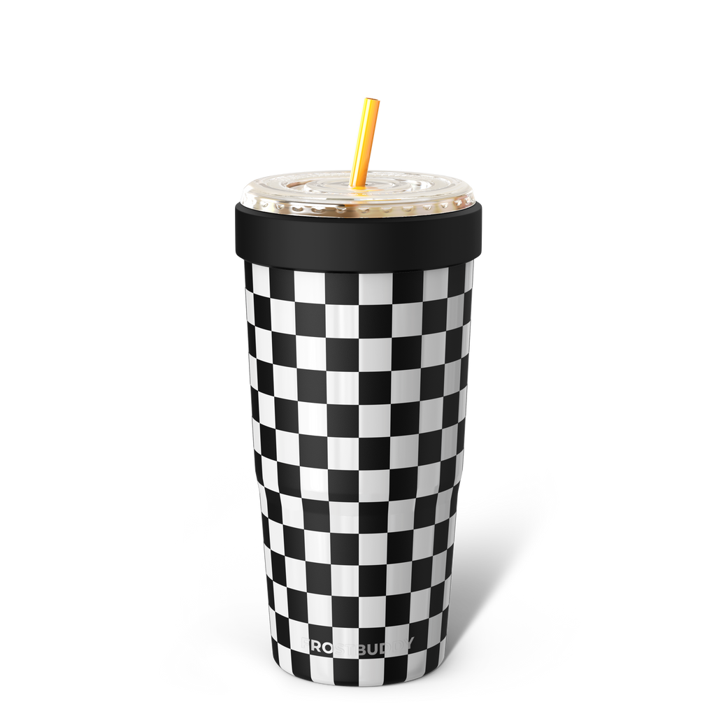 To-Go Buddy | Black \u0026 White Checkered