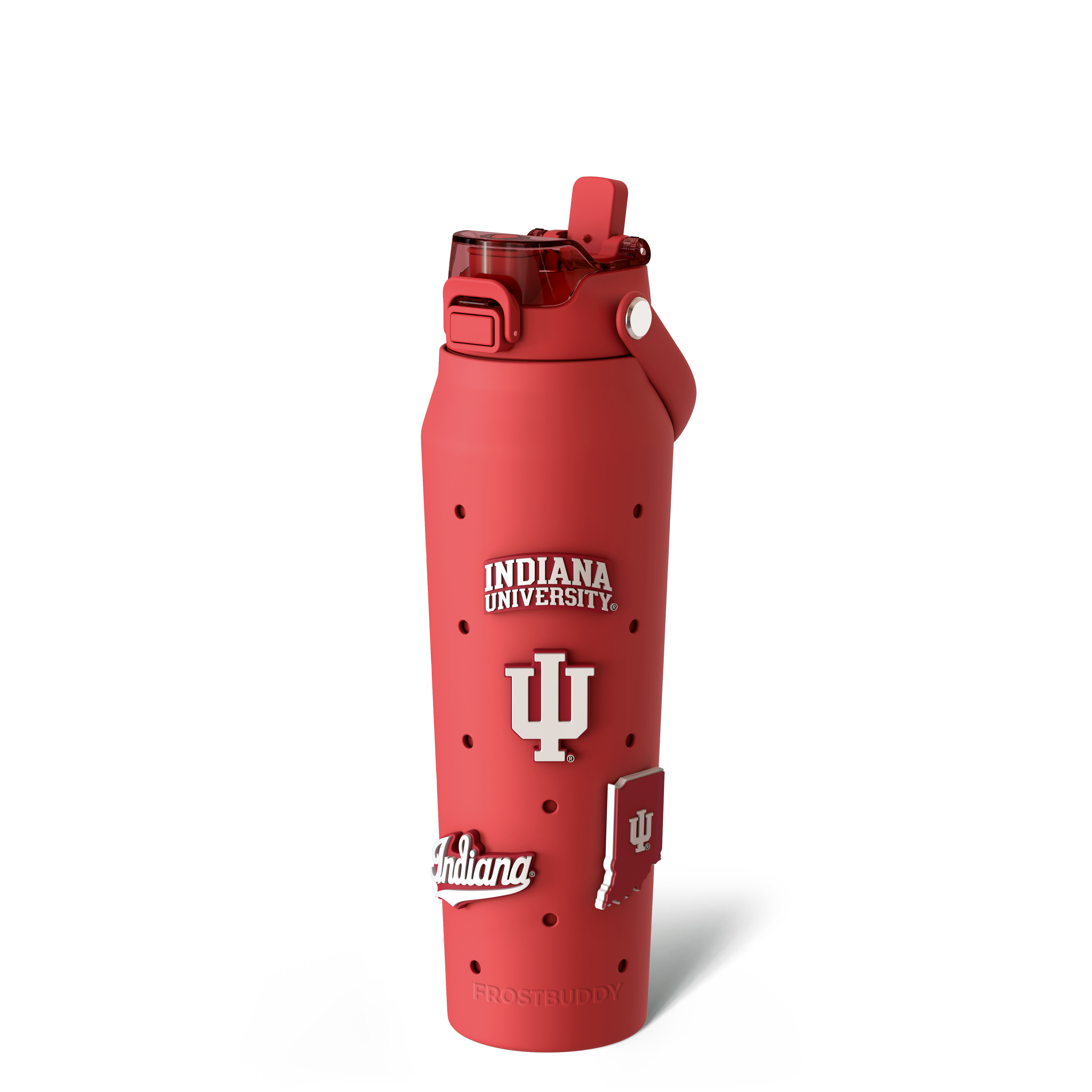 Bottle Buddy 32oz | Indiana Hoosiers | Skin + Budz Bundle