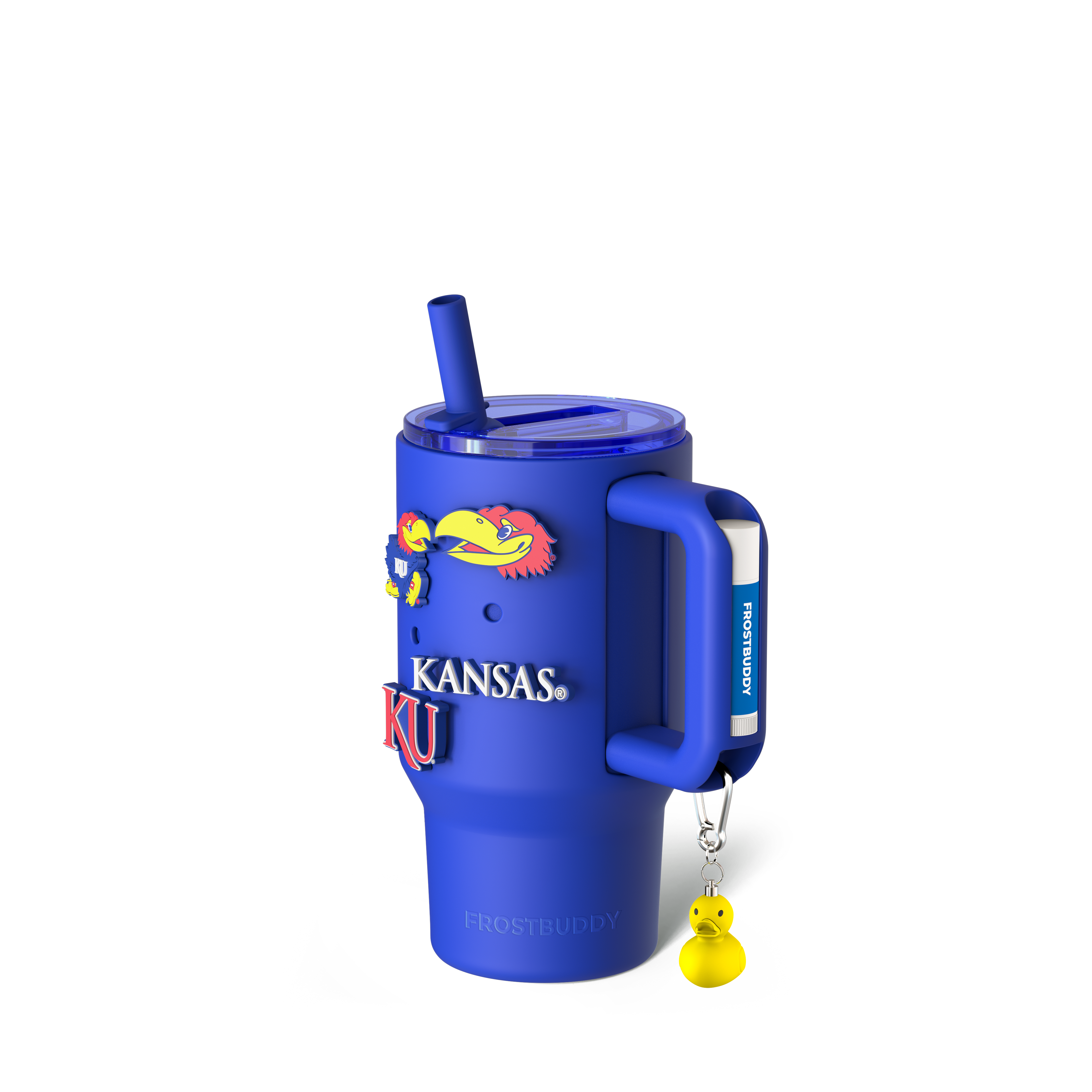 Thicc Buddy 16oz | Kansas Jayhawks | Skin + Budz Bundle