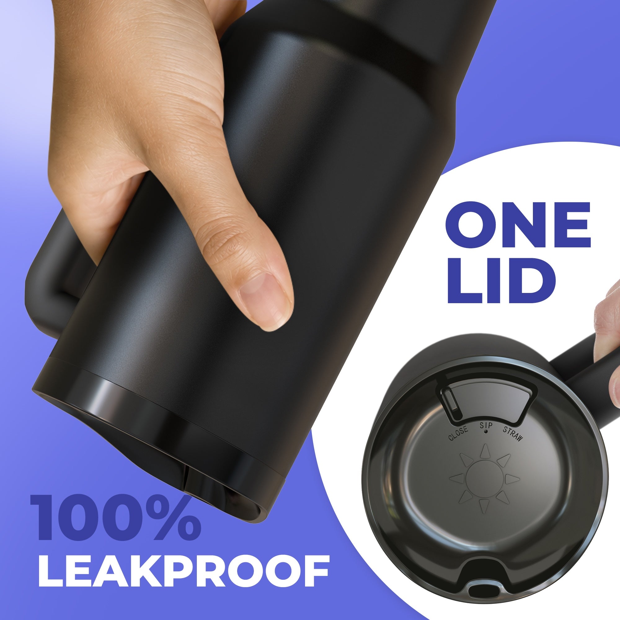 Thicc Buddy 40oz | Black Lace