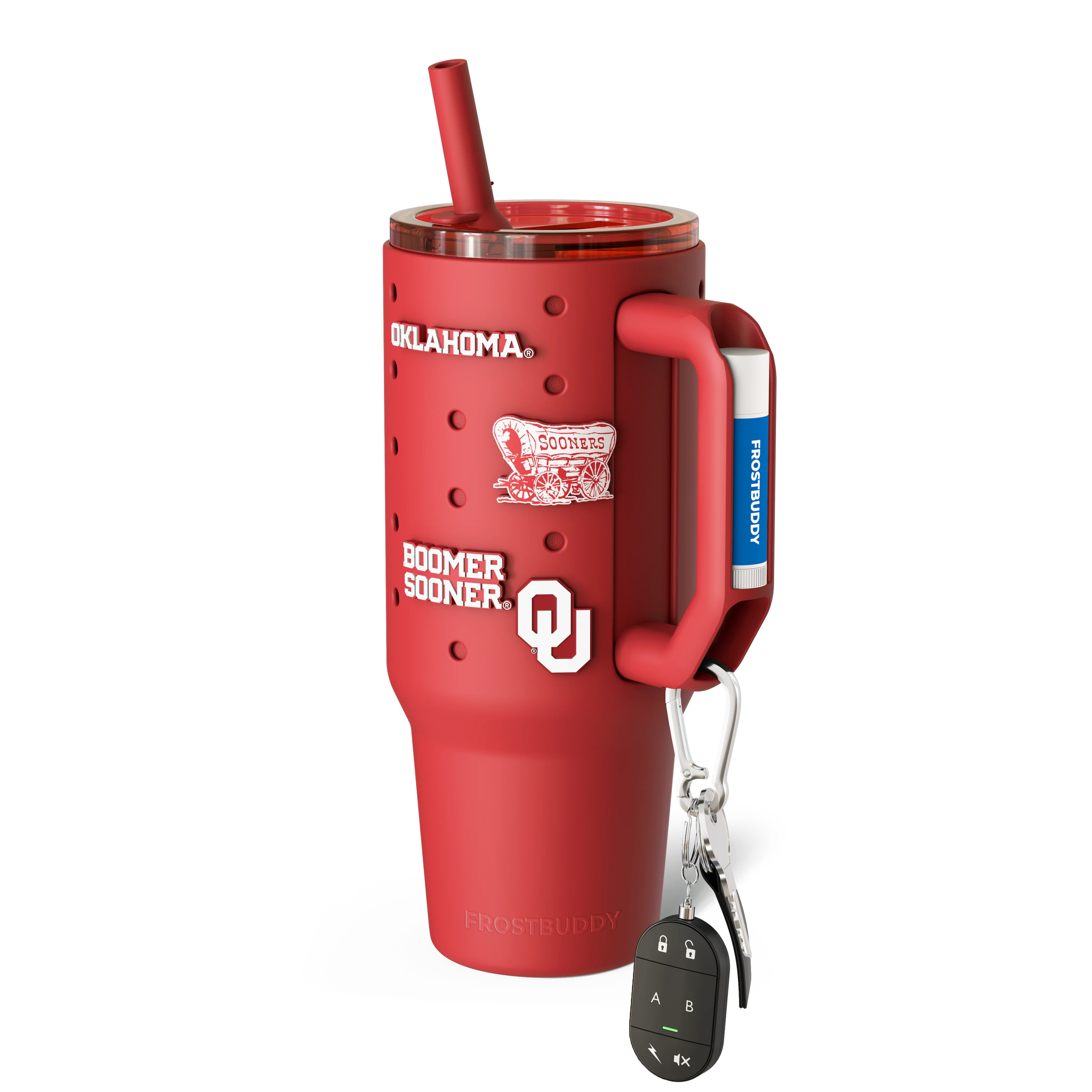 Thicc Buddy 40oz | Oklahoma Sooners | Skin + Budz Bundle