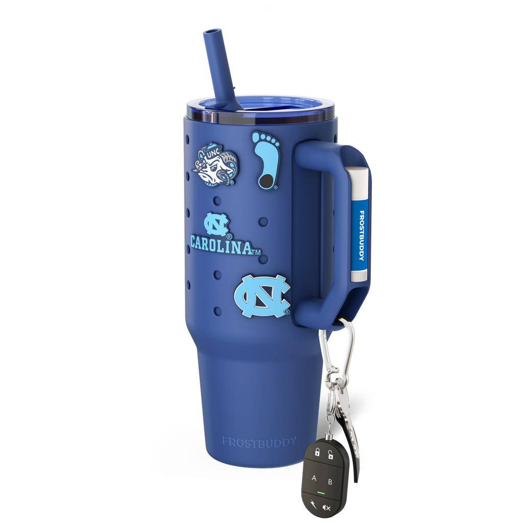 Thicc Buddy 40oz | UNC Tarheels | Skin + Budz Bundle