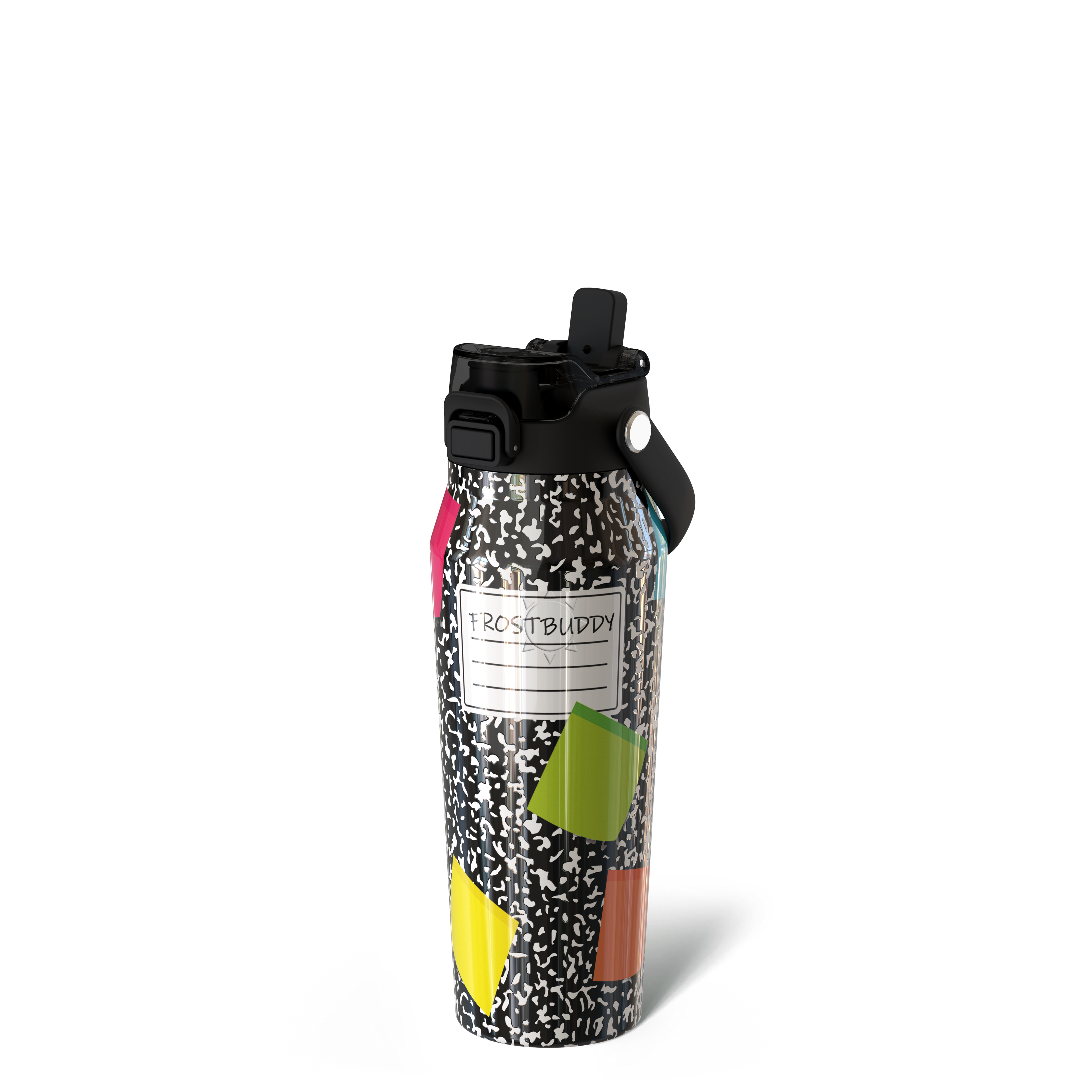 Bottle Buddy 24oz | Composition Notebook